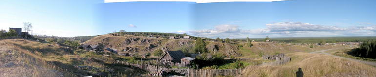 Вид на Нахаловку - панорама